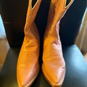 Blush Tony Lama Cowboy Boots